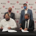 Memorandum of Understanding signing between the Public Works Department and the Local Councils' Association